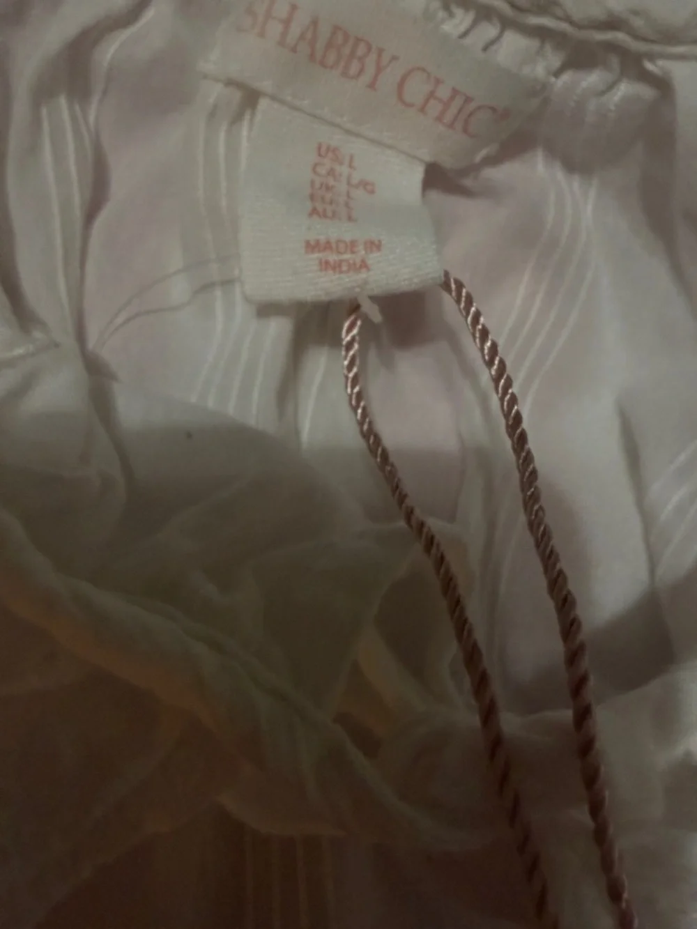 Shabby Chic White Gauzy pjs - Picture 8 of 8